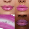 Lawless Forget the Filler Lip Plumping Line Smoothing Gloss - Violet Bloom - Premium Volumizing Lip Gloss with Natural Ingredients Designed to Plump, Firm, and Hydrate Lips 0.11 oz