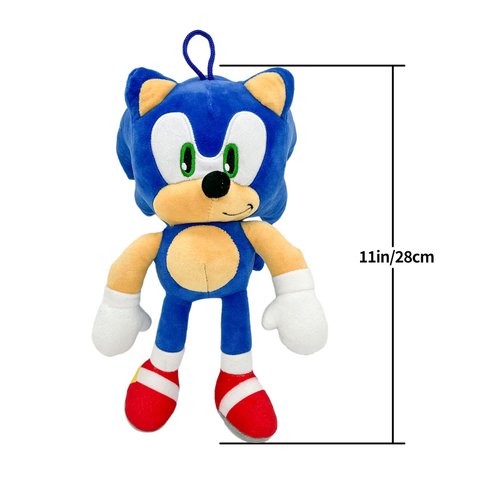 12 inch Plush Doll, Sonic The Hedgehog 2 The Movie , Knuckles Toy, Shadow Stuffed Animals Pillow, Gift for Kids (Sonic)