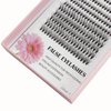 Bodermincer Big Capacity 8-10-14mm Mixed Length 300 Bundles 20D Eyelash Extensions 0.07mm Thickness D Curl Mink Strip Eyelashes Individual Lashes Natural Style (8-10-14mm Mixed)