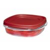 Rubbermaid Easy Find Lids Food Storage Container, 3 Cup, Racer Red
