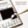 Colored Lash Extensions, 16 Rows Cashmere lash extensions, 0.07 C Curl Lash Extensions, 12-15mm Mix Classic Lash Extensions, Single Lash Extensions for Professional(0.07-C-Pink Gradient 12-15mm）