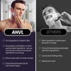 ANVL Natural Unscented Non-Foaming Shaving Cream with Shea, Aloe, Coconut and Papaya. No Artificial Ingredients. Get Closer Irritation-Free Shaves with no Residue.
