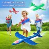 Neoot Toy Airplane, 3 Pack Airplane Launcher Toys 2 Flight Mode Glider Plane Outdoor Toys for Kids Ages 3 4 5 6 7 8 9 10 11 12 Year Old Boys & Girls Birthday Gift, Educational Flying Kids Toys