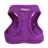 Downtown Pet Supply Step in Dog Harness for Small Dogs No Pull, Large, Purple - Adjustable Harness with Padded Mesh Fabric and Reflective Trim - Buckle Strap Harness for Dogs