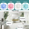 Wild Tribe Bathtub and Shower Drain Protectors with Suction Cups Easiest Hair Catchers Soft Silicone 4 flower