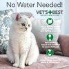 Vet's Best Flea & Tick Waterless Bath Foam for Cats - Flea-Killing Dry Shampoo for Cats - Plant-Based Formula - Certified Natural Oils - 5 oz