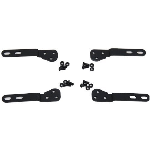 VideoSecu MLE100B TV Mount Adapter Bracket Extension LED LCD Plasma Mount Accessory VESA 100mm to VESA 200mm, 200x100mm Extender W39