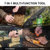Stocking Stuffers for Men Dad Gifts: 2Pack Christmas for Adults Women Present Idea, 7-In-1 Multi Tool Camping Fishing Multitool Birthday Gadgets for Him Boyfriend Husband Who Have Everything