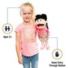 14" Susie, Peach Girl, Hand Puppet