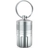 MEECN Pill Crusher & Pill Cases, Medicine to Fine Powder, Stainless Steel Keychain Pill Holder,Waterproof Pill Cases, Crushes Pills (Vitamin Crusher)
