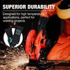 DURATECH Welding Gloves, 16″Long Sleeve Fireplace Gloves with Kevlar Stitching, 932℉ Heat/Fire Resistant Cow Leather Gloves, Carbon Fiber Lining, for Mig, Tig, Stick, Forge, BBQ, Grill, Fireplace
