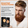 Brzeaf Hair Styling Powder, Hair Volumizer and Texture Powder, Volumizing and Hold Natural Look, No Greasy, Hair Texture Powder for Men, Hair Root Lifting Powder for All Hair Types