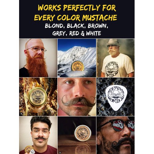 THE VINTAGE GROOMING CO. Mustache Wax Death Grip Extra Strong Hold Moustache Wax