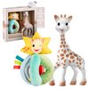 Sophie la girafe | Classical Creation Birth Gift Set | Includes Sophie la girafe Plush Rattle, Gift Bag & Card | Comfort & Soothe | Awaken All 5 Senses