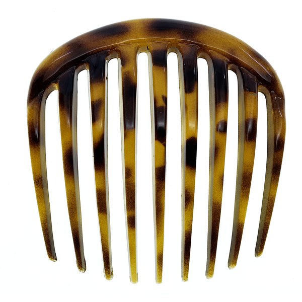 Camila Paris CP2878 French Hair Side Comb Small Rounded, Tokyo, French Twist Hair Combs, Strong Hold Hair Clips for Women Bun Chignon, No Slip Styling Girls Hair Accessories Made in France