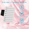 Patelai 4 Pieces Lash Holder Eyelash Extension Hand Pallet Tray Tools with Adjustable Wrist Strap Adjustable Lash Tray Strip Palette One Size Fits Most Eyelash Extension Holder (7-14 mm Pattern)