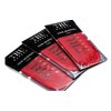 TRU BARBER Hair Grippers for Men and Women 6pcs Bundle - Salon and Barber, Hair Clips for Styling, Sectioning, Cutting and Coloring, Nonslip Grips, Hair holder (Red)