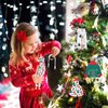 UPINS 14 Pcs Christmas Elf Doll Accessories Set with Christmas Sleeping Bag Top Pants Apron and Chef Hat Scarf Glasses Swimming Circle Christmas Elf Hammock Xmas Accessory for Doll Decorations