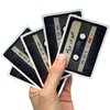 Atoms Essentials Mix IT UP! Cassette Mixtape Playing Cards Retro Deck Game Night for The Music Lover Mix Tape - Great Gift!