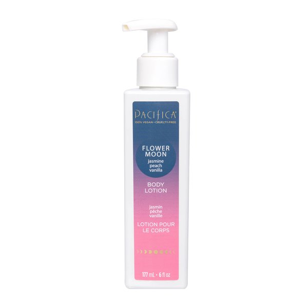 Pacifica Beauty | Flower Moon Body and Hand Lotion | Lightweight, Hydrating |Nourishing Shea Butter + Sunflower Oil | Non-Greasy | Moisturizer for Dry Skin | Vegan + Cruelty Free