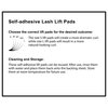AYASAL Self-adhesive Lift Pads for Lash Lifting and Curling, Size-S, Upgraded Eyelash Curling Accessory, Adhere to Eyelids Without Lash Glue