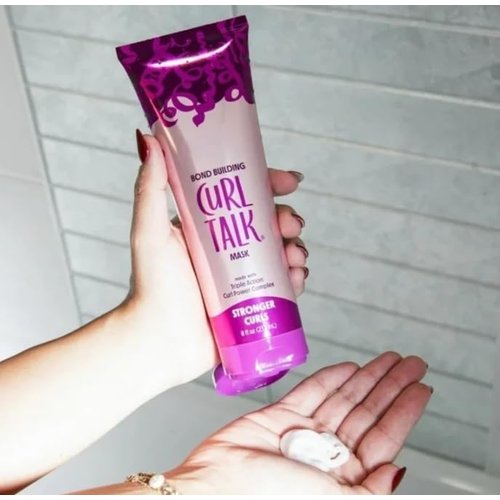 Curl Talk Bond Building Hair Mask – Deep Repair & Strength for Curly Hair, Vegan, Sulfate-Free, 8 fl oz