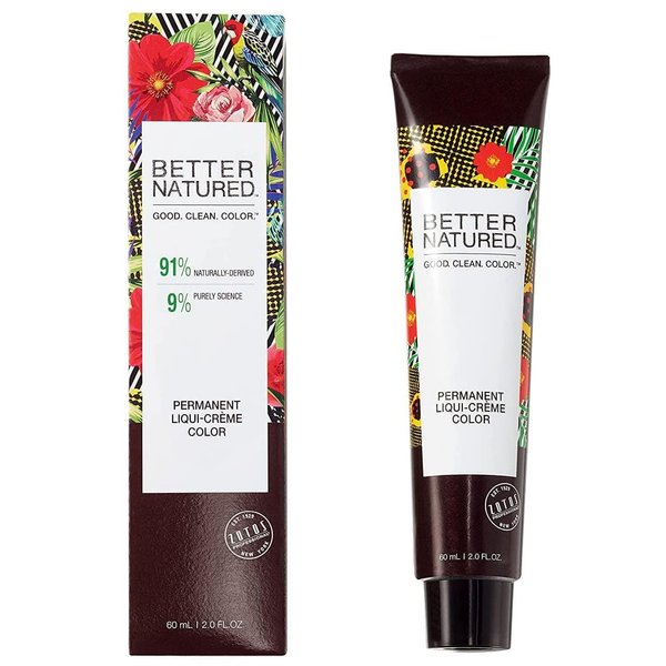 Better Natured 8N Natural Blonde Permanent Hair Color Dye Kit (Color, Developer, Barrier Cream, Gloves, Cleaning Wipe, Shampoo and Conditioner) Radiant Color that Lasts up to 8 Weeks
