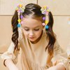 6Pcs Flower Hair Clips Hair Bows Tassels Hair Pins Grosgrain Ribbon Bows With Alligator Clips Cute Hair Accessories
