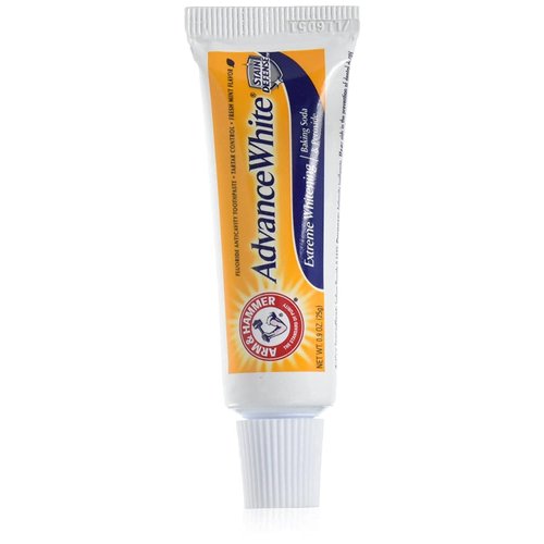 Arm and Hammer Advance Whitening Toothpaste .9 Oz Travel Size 4 Pk.