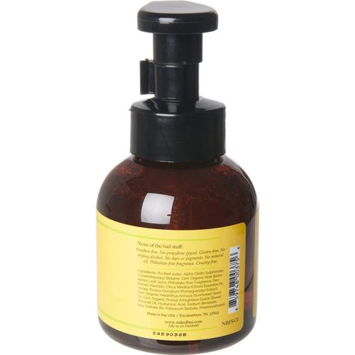 Naked Bee Foaming Hand Soap 12 Oz. - Citron and Honey