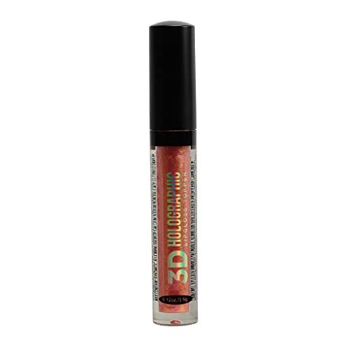 3D Holograpic Lip Gloss Topper - Peach