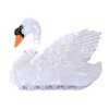 OMG Decor White Swan Claw Clip,Acetate Hair Clips,Small Claw Clips for Women