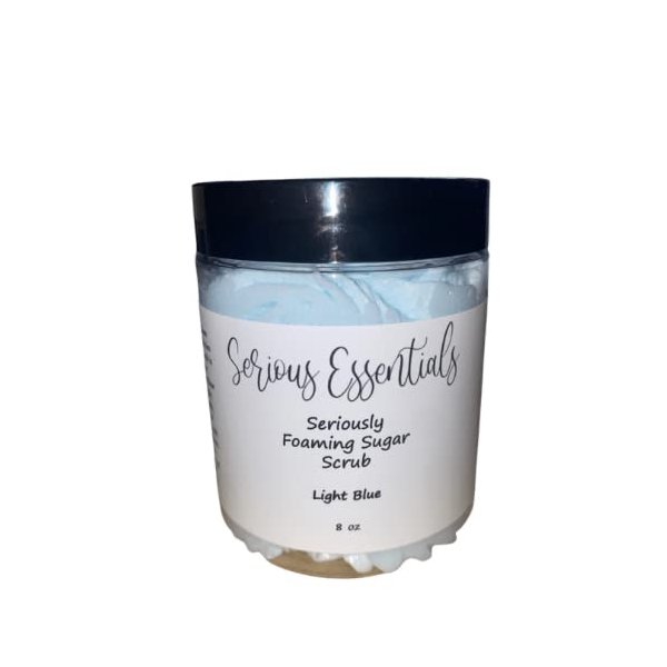 Serious Foaming Body Scrub (Light Blue, 8)