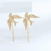 Olbye Sparrow Hair Pins Gold Bird Hair Clip Bridal Hair Accessories For Women and Girls 2 Pcs