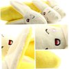 Galyacht 1 Pack Puppy Squeaky Plush Toys Cute Banana-Style Plush Dog Toys Funny Chew Toys for Small Animals Toy Chews Useful and Nice Dog Squeak Toys