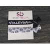 Volleyball Hair Accessories, Volleyball Hair Ties 5pk, No Crease Volleyball Hair Elastics Set, Volleyball Party Favors