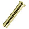 Westbrass D422-01 1-1/2" x 8" Slip Joint Extension Tube, 1-Pack, Polished Brass