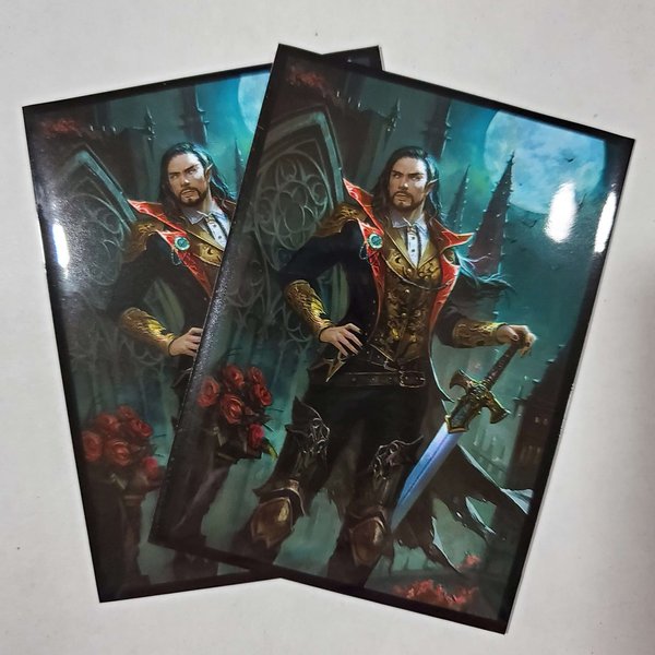 Victor Khorvis - Night Lord - 100 TCG Card Sleeves (FN17S) - Fantasy North (Glossy)