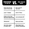 Inkbox Temporary Tattoos, Long Lasting Temporary Tattoo, One Premium ForNow Ink Water-Resistant Freehand Ink Tattoo (Hokusai)