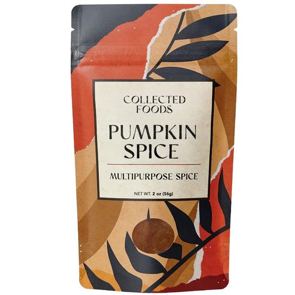 Premium Pumpkin Spice Seasoning - Perfect for Baking, Pies, Cooking, Coffee, and more by Collected Foods, Spice Powder Blend