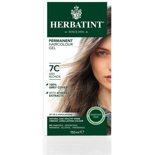 Herbatint 7c Ash Blonde Hair Color ( 1 xKIT) by Herbatint