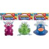 JA-RU Squeezy Goblin Monster Squishy Toys for Kids (6 Mochi Squishy Toy Assorted) Jumbo Glitter Stress Ball. Anger Management Toys, Sensory Bin Filler, Bulk Party Favors. 4348-6s