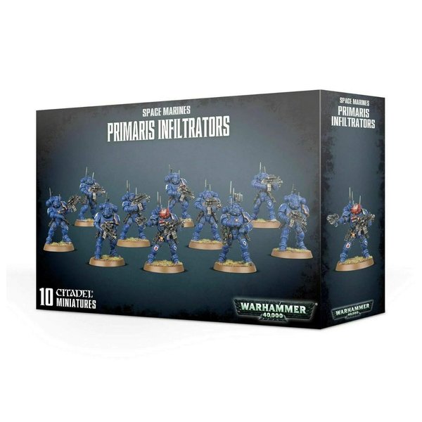 Games Workshop - Warhammer 40,000 - Space Marines Primaris Infiltrators, for Ages 14 and above