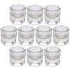 DORUS 10 Nail Art Acrylic Liquid Powder Dappen Dish Glass Crystal Cup Glassware Tools 1
