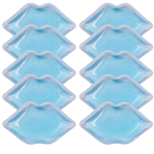 Eye Pad, Gel Eye Pad, Cooling Eye Pads, Gel Eye Mask,Gel Ice Pack, Cooling Ice Eye Masks, Hot Cold Eye Mask, Eye Ice Pack, Gel Eye Mask for Puffy Eyes, Migraine, Puffiness (Lip Pouch)