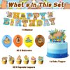 Capybara Birthday Party Supplies Includes Capybara Happy Birthday Banner, Cake Topper, Cupcake Toppers, Balloons, Cute Capybara Theme Party Decoration for Boys and Girls Birthday Party Decor