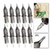 Tattoo Cartridge Needles, ATOMUS 20pcs 1RL 3RL 5RL 7RL 9RL 11RL Round Liner Disposable Tattoo Needle (20pcs 3RL)