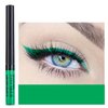 DekRion Liquid Eyeliner, Matte Colored Eyeliners, Green Eyeliner, White Black Red Brown Green Purple Waterproof High-pigmented Colorful Eyeliners Eye Makeup,1PC Green