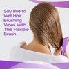 Herstyler Curly Hair Detangler Brush - Tangle Free Hair Brush For Women - Detangler Brush For Thick Hair - Hair Brush Detangler- No Tangle Hair Brush For Women - Purple