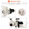 wpw10730972 W10130913 Washer Drain Pump(OEM) Assembly - Suitable for whirlpool 9200 duet washer drain pump,kenmore he2 plus,maytag 2000,3000,4000series wfw8400tw02, 110.47532602, wfw9200sqa10 etc.